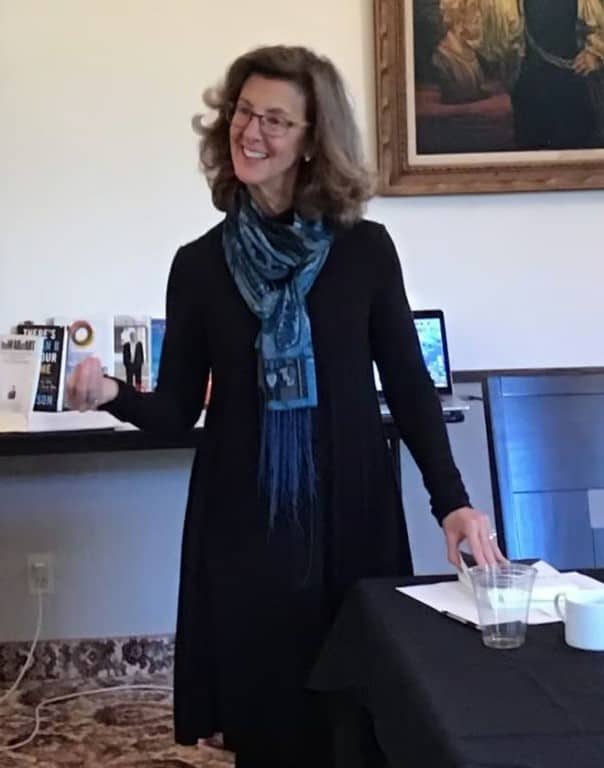 Image of Nancy Clairmont Carr as a keynote speaker